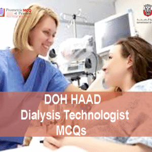 A patient & a Dialysis Technologist showing DOH HAAD Dialysis Technologist Pearson Licensing Exam MCQs