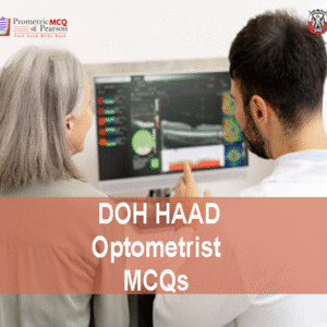 An Optometrist Team viewing DOH HAAD Optometrist Pearson Licensing Exam MCQs