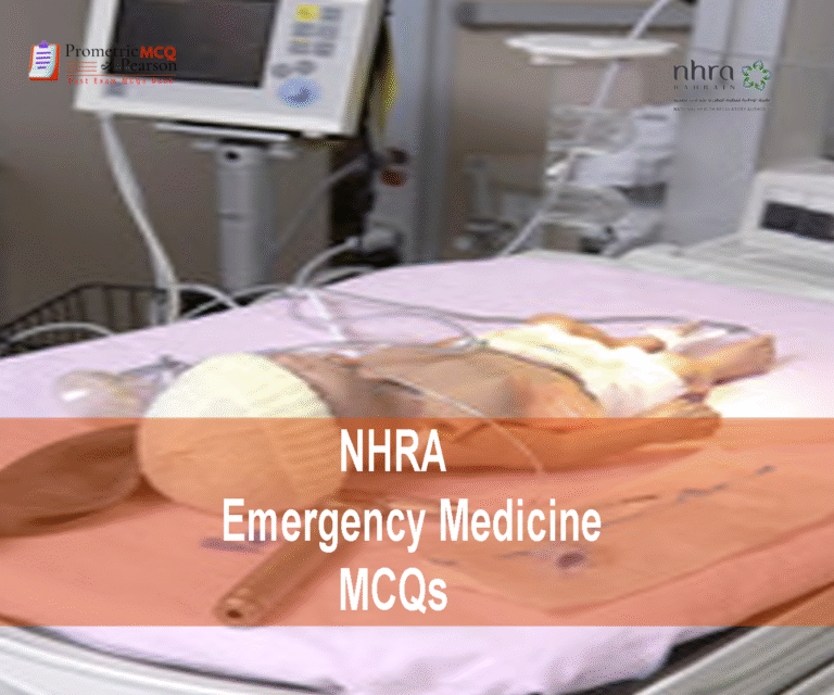 a child in ICU advertising NHRA Emergency Medicine MCQs